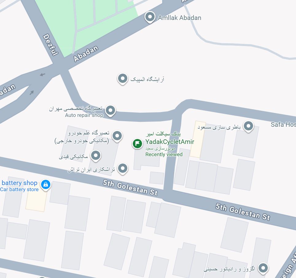 موقعیت فروشگاه